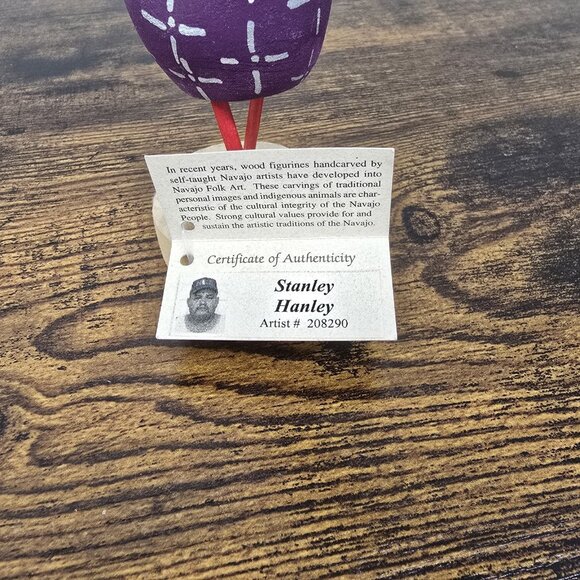 Navajo Folk Art Native American Chicken Hen Rooster Dennis Tom Stanley Hanley - Picture 10 of 12